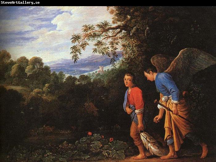 Adam Elsheimer Copy after the lost large Tobias and the Angel